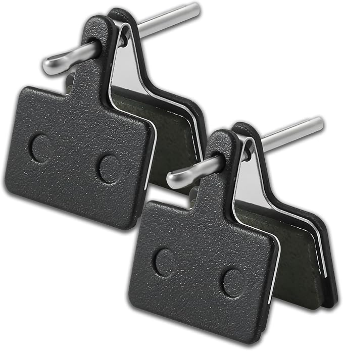 2 Pairs E-Bike Brake Pads for Ridstar Q20 MINI / H20 / Q20 Lite, Metallic Front & Rear Disc Brake Pads Set, Quick Installation & Quiet Braking