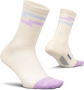 Feetures Elite Max Cushion Mini Crew - Running Socks for Cycling, Walking & Everyday Use - Athletic Socks - Moisture Wicking