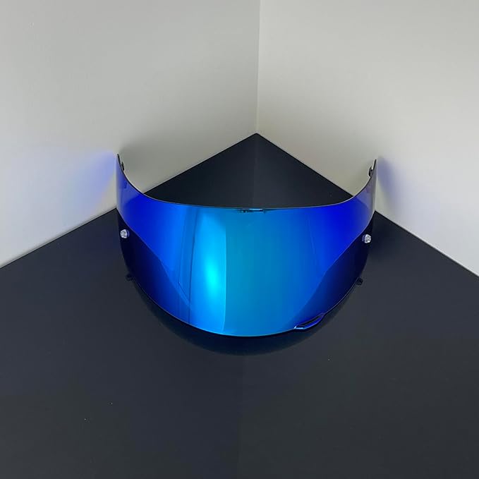 Helmet Visor Replacement,Motorcycle Helmet Face Shield for ILM 902,902L,902BT (Revo Deep Blue-Day Use Only)