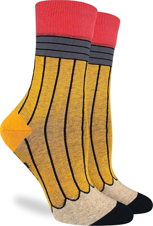 Good Luck Sock Novelty Crew Socks for Adults - For Men, Women and Teens