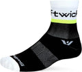 Swiftwick - ASPIRE Mid-Crew Cycling Socks, Maximum Breathability, Moisture Wicking