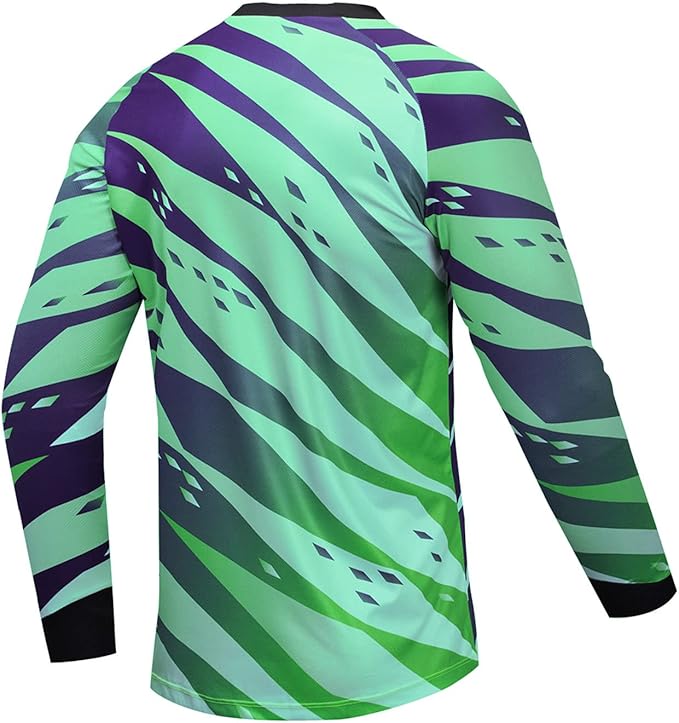 Cycling Jersey Long Sleeve Men's Mountain Bike Motocross Jersey Long Sleeve MTB T-Shirt