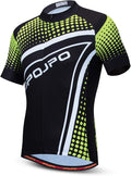JPOJPO Men's Cycling Jersey Bike Shirt Short Sleeve MTB Summer Clothing Bicycle Tops Jacket S-3XL