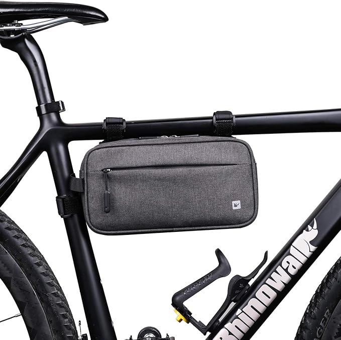Rhinowalk Multifunction Bike Handlebar Bag Front Bag 3L Bicycle Frame Bag Waterproof Shoulder Bag Handbag Waist Bag