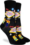 Good Luck Sock Novelty Crew Socks for Adults - For Men, Women and Teens