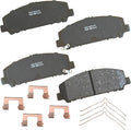 Bendix Premium SBC1509 Ceramic Front Brake Pads for INFINITI QX56 2013-2006, QX80 2024-2014, Nissan Armada 2015-2006, Armada 2022-2017, TITAN 2015-2007, TITAN 2019-2017, TITAN 2022-2021, TITAN 2024