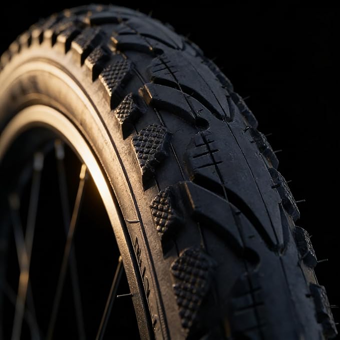 700x35/38/42/45/50C Road Bike Tires 2-Pack, Puncture Proof Heavy Duty Tires for E-Bike, Gravel, Mountain and Hybrid Bicycles, All Terrain Commuter Ready
