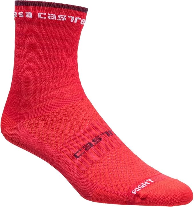 CASTELLI, Rosso Corsa 11 Sock - Women's