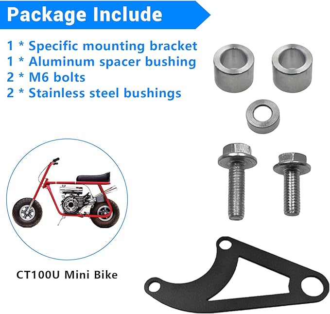 Hydraulic Brake Bracket Kit Fits For Coleman CT100U Mini Bike
