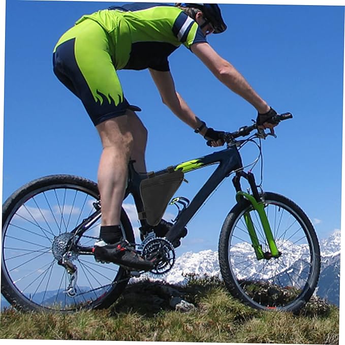 TOYANDONA Bike Frame Bag for Cycling Top Tube Storage Pouch Capacity Bike Accessory for Convenient and Design