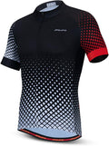 JPOJPO Men's Cycling Jersey Bike Shirt Short Sleeve MTB Summer Clothing Bicycle Tops Jacket S-3XL