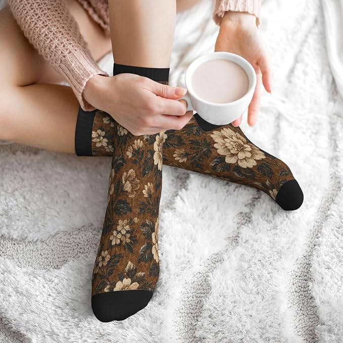 Crew Athletic Socks Funny Crazy Casual Sports Novelty Dress Socks for Women Men Running Hiking