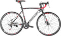 Mens Road Bike 700C Bicycle 54cm Frame 3-Spoke Mag Wheels Outdoor Cycling Urban Commuter Bikes Dual Disc Brakes