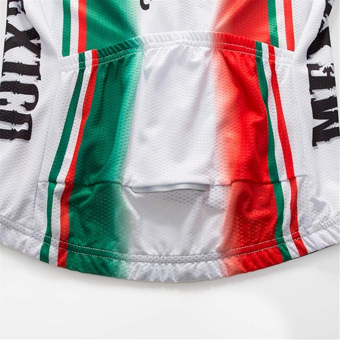 Cycling Jerseys Men Bicycle Short Sleeve Summer Shirt Bike Biking Tops Riding Clothing Flag