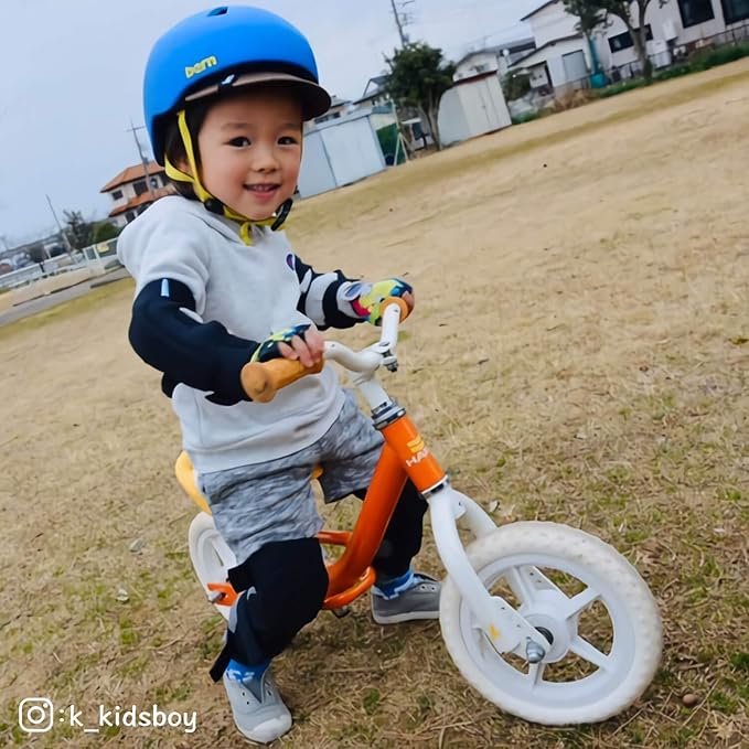 Kids Bike Gloves for Balanced Bike Mountain Bicycle Biking I Breathable Fingerless Toddler Kids Cycling Gloves with Extra Protective Cushions I CPSIA Certified Riding Gloves for Girl Boy Child Youth