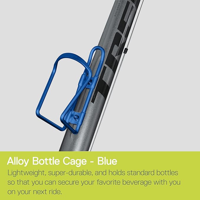 Lightweight Bike Water Bottle Holder by Delta Cycle - Bottle Cage Holder Mount - Compatible with Any Standard Water Bottle - Easy Installation Quickly Mounts to Any Bike