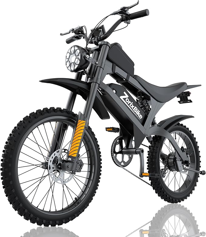 Electric Bike for Adults,48V 20AH - Peak Power 1500/3000W Brushless Motor Electric Bicycle - Max Speed 31-35MPH - Max 80 Miles Range - 20" x 4.0" Fat Tire Dirt E-Bike,7-Speed - UL 2849