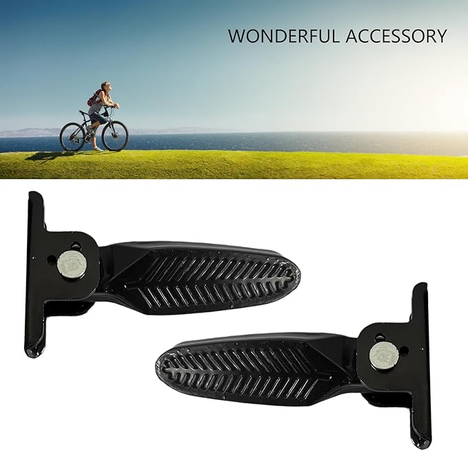 Electric Bicycles Rear Foot Backseats Stand Rear Seats Pedal Electric Bikes Pedal Folding Brackets Pedal Footrest Pedal