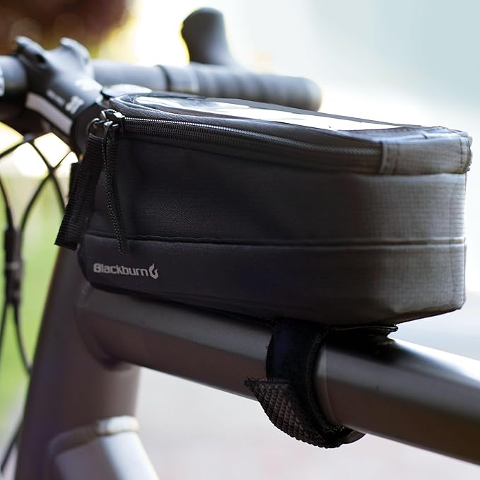 Blackburn Local Plus Top Tube Bike Bag (Black, One Size)