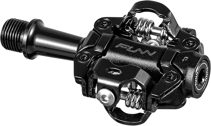 Funn Tactic Clip-in Pedals, Compatible with SPD Cleats, XC Race Pedals for MTB