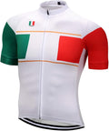 Cycling Jerseys Men Bicycle Short Sleeve Summer Shirt Bike Biking Tops Riding Clothing Flag