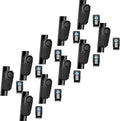 Bike Alarms,Bike Alarm Anti Theft, Bicycle Alarms with Remote,113dB Super Loud Bicycle Vibration Motion Sensor Siren Anti Theft Security System IP65 Waterproof, 10Pack