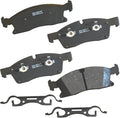Bendix Premium SBC1629 Ceramic Front Brake Pads for Select Models Dodge Durango,Jeep Grand Cherokee,Mercedes-Benz GL350,GL450,GLE300d,GLE350,GLE350d,GLE400,GLS350d,GLS450,ML250,ML350,ML400,ML550