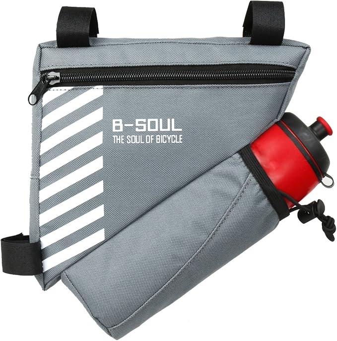 UPANBIKE Triangle Frame Bag - 1.5L Polyester Storage Bag for Road and Mountain Bikes