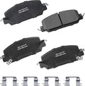 Bendix Premium SBC2036 Ceramic Front Brake Pads for Honda Clarity 2021-2017, CR-V 2024-2017, HR-V 2024-2023