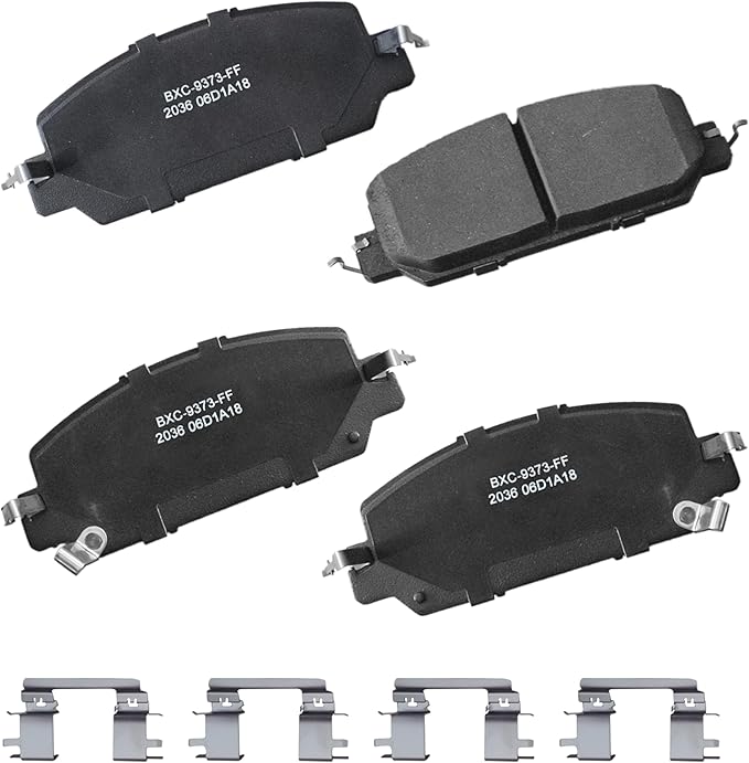 Bendix Premium SBC2036 Ceramic Front Brake Pads for Honda Clarity 2021-2017, CR-V 2024-2017, HR-V 2024-2023
