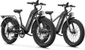 Aipas M1 Pro & M2 Pro Electric Bike Combo, 1800W Peak Motor Fat Tire EBikes for Adults, 36MPH Electric mountain Bike with 48V 17.5Ah Battery, 26" x 4.0" All-Terrain Tires, 7 Speed, 85 Miles Long Range