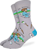 Good Luck Sock Novelty Crew Socks for Adults - For Men, Women and Teens