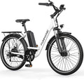 Electric Bike for Adults, 26" City Cruiser Ebike with 1000W Peak Motor, 21.7MPH 50 Miles Commuter Adult Electric Bicycles with 48V Battery, Adjustable Stem, 7-Speed, UL 2849 Certified