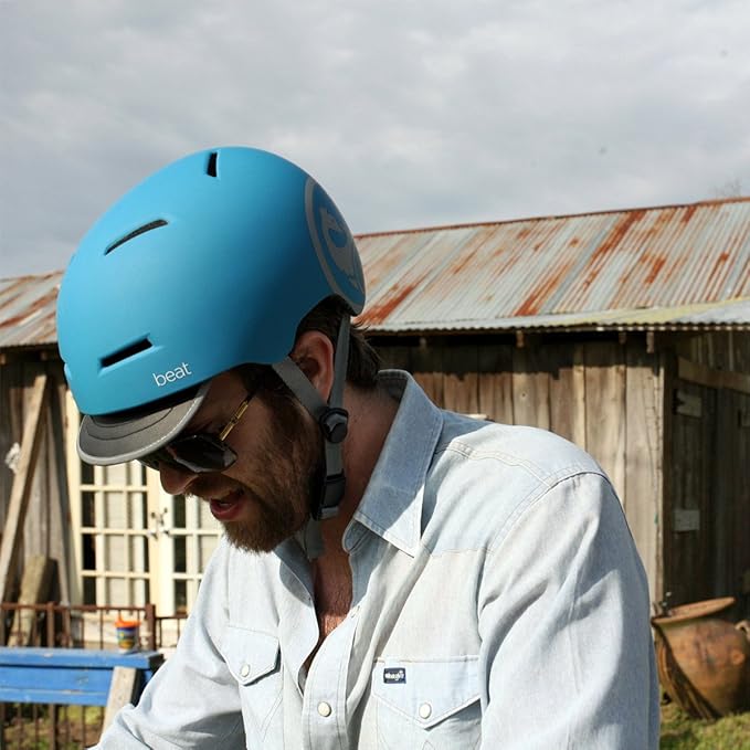 Freetown Beat Bike Helmet | Secure, Dial Fit, EPS, Impact Protection, 14 Vents, Fidloc Magnetic Buckles, Integrated Chin Pad | Hybrid, Multi Sport, Urban, Safety Rated, Solid Colors