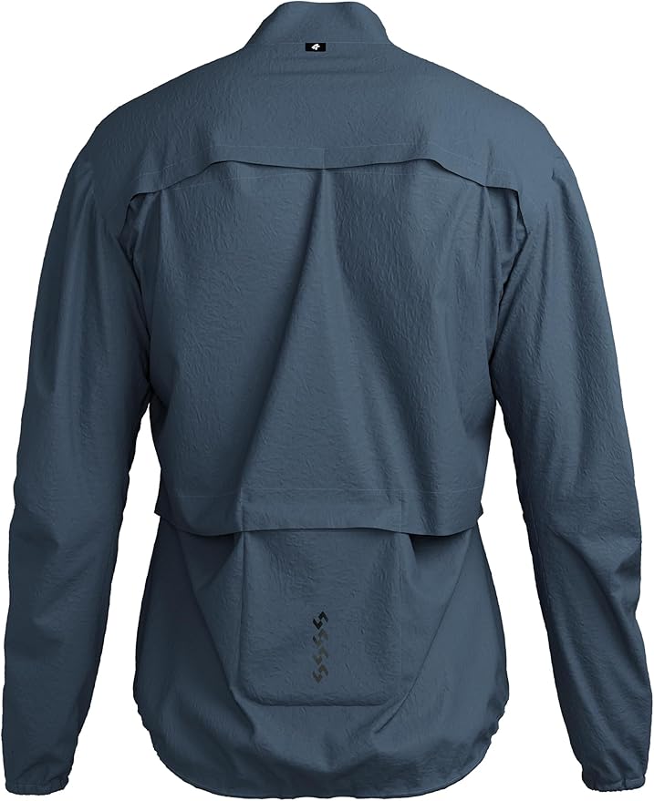 LAMEDA Cycling Jacket for Men Women Windbreaker Lightweight Packable Breathable Cycling Bike Jacket with Reflective Strips