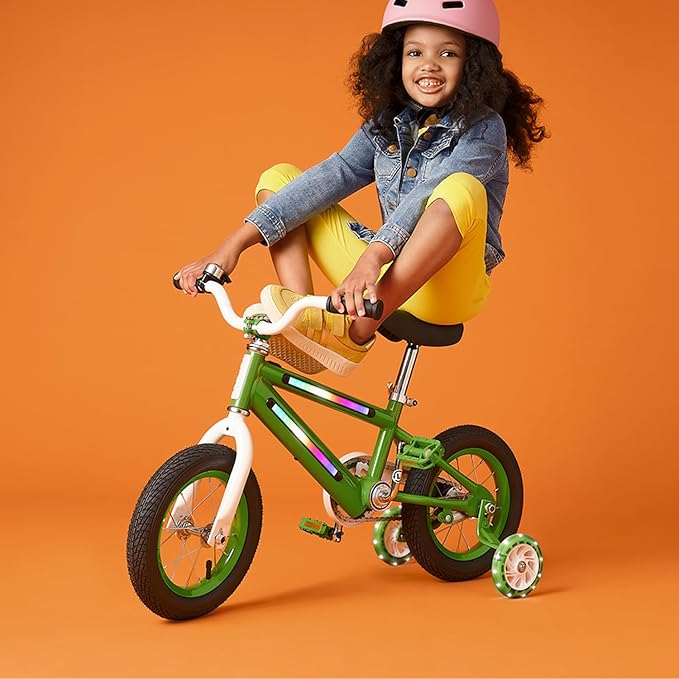 Jetson Light Rider Kids’ Light-up Unisex Bike, LED Light-up Frame, 3 Different Light Modes