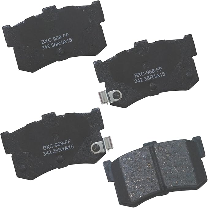 Bendix Premium SBC342 Ceramic Rear Brake Pads for Acura Legend 1988-1986