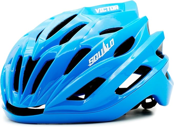 SQUALO Victor Bike Helmet for Men Women, Bicycle Helmet with Adjustment Dial Unisex Adults Cycling Helmet for Mountain Road Biker Lightweight Ventilated