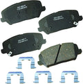 Bendix Premium SBC1735 Ceramic Front Brake Pads for Hyundai Veloster 2017-2016, Kia Forte 2014, Forte5 2018-2014, Forte Koup 2016-2014