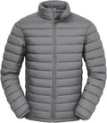 Men's Lightweight Packable Puffer Jacket Insulated Warm Winter Jackets Puffy Coat for Ski Hiking Travel