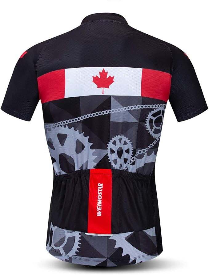 Men's Cycling Jerseys Summer Breathable Bicycle Shirts for Male Riding Clothing Quick Dry MTB Jersey