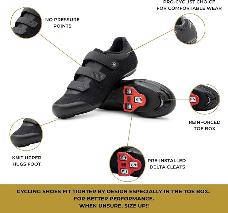 Tommaso Strada Mens SPD & Peloton Shoes—Ready-to-Ride with Peloton Delta Cleat or SPD Cleats for Indoor Bikes—Explore Vareity Cycling Shoes & Bike Accessories.