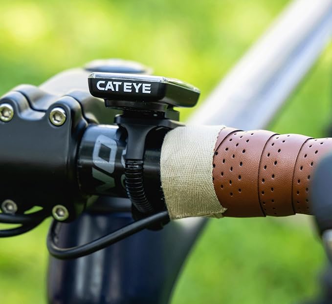 CATEYE Urban Wireless Bike Computer – Analog Speedometer & Odometer with Calorie Tracking, FlexTight™ Mount, Auto Start/Stop, Programmable Odometer & Easy Setup for All Bikes