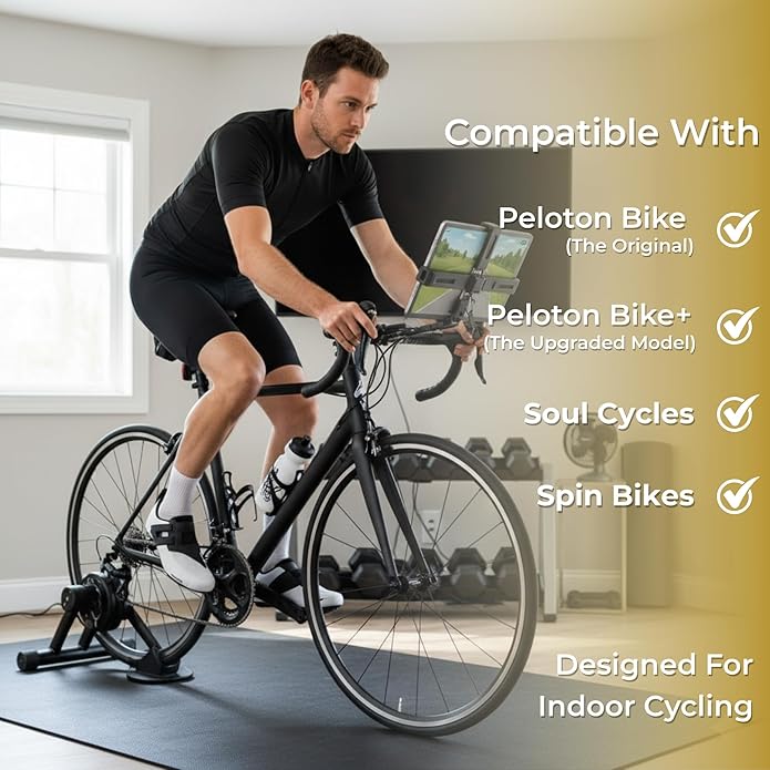 Tommaso Veloce II Cycling Shoes - Ride in Style - Peloton Shoes Triathlon Road Bike Indoor Cycling Men Women Compatible with Look Delta SPD SPD-SL Cleats White Black