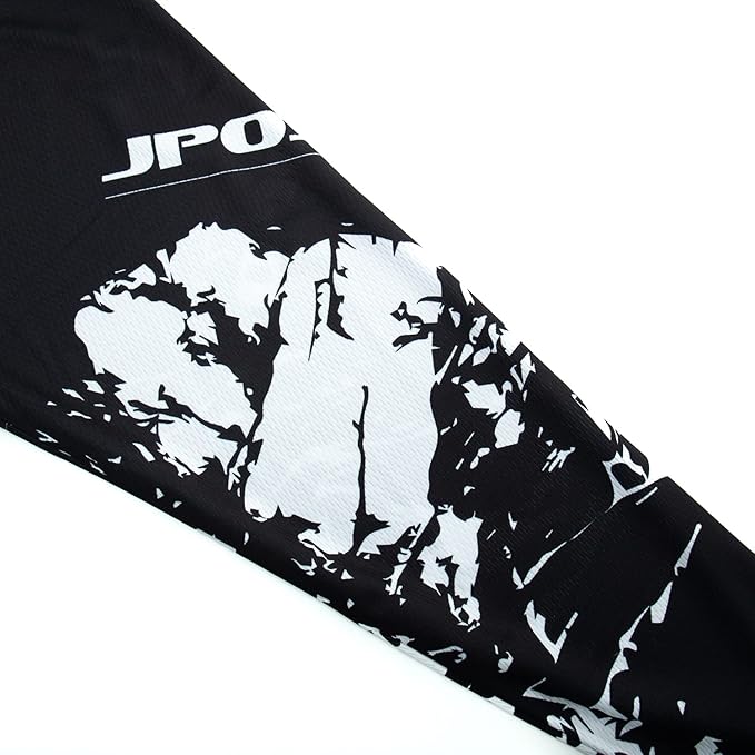 JPOJPO Men's Mountain Bike Jersey Long Sleeve MTB Off-Road Racing Downhill Motocross Shirts Quick Dry&Moisture-Wicking Tops