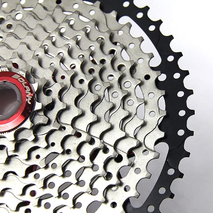 BOLANY Bike 8/9/10 Speed Cassette 11-25T/32T/36T/40T/42T/46T/50T Fit for MTB Bike, Road Bicycle, Lightweight Cassette, Compatible with Shimano SRAM Sunrace