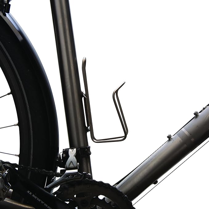 Planet Bike Stainless Water Bottle cage Sand Blasted Finish ,One Size