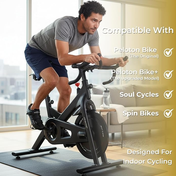 Tommaso Strada Mens SPD & Peloton Shoes—Ready-to-Ride with Peloton Delta Cleat or SPD Cleats for Indoor Bikes—Explore Vareity Cycling Shoes & Bike Accessories.