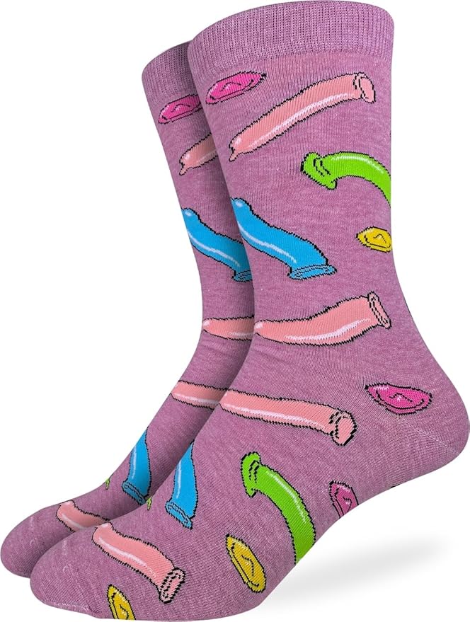 Good Luck Sock Novelty Crew Socks for Adults - For Men, Women and Teens