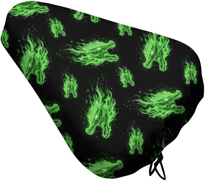 Adjustable Exercise Bike Seat Cover, Soft Cushion Indoor Outdoor Dust Resistant Protection